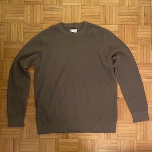 Frank and Oak Moss Stitch Sweater / Large Size